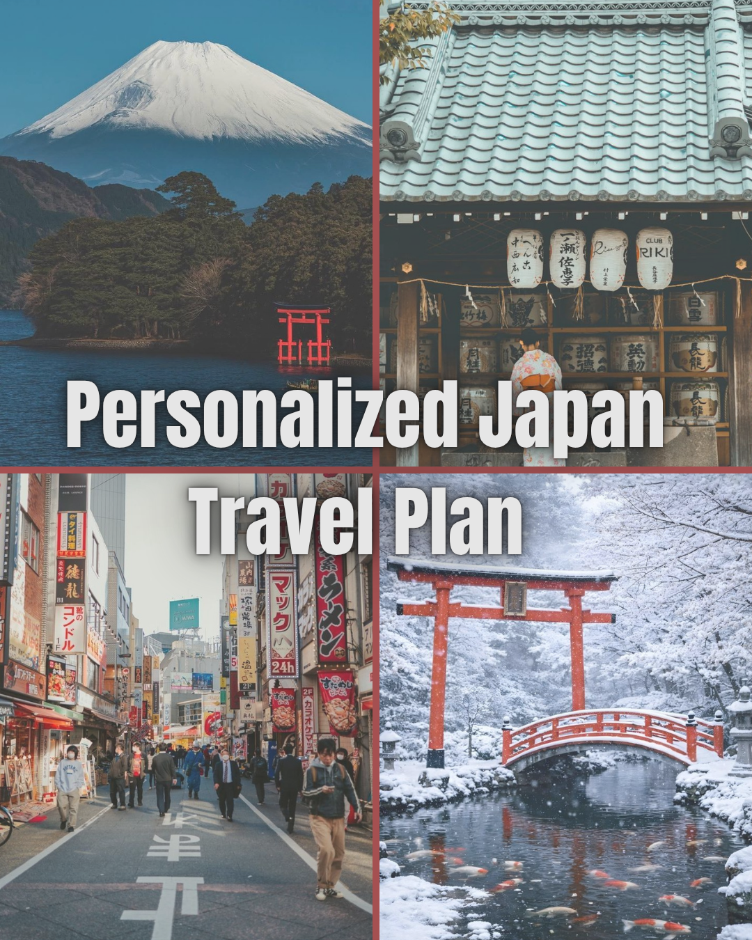 Personalized Japan Travel Itinerary
