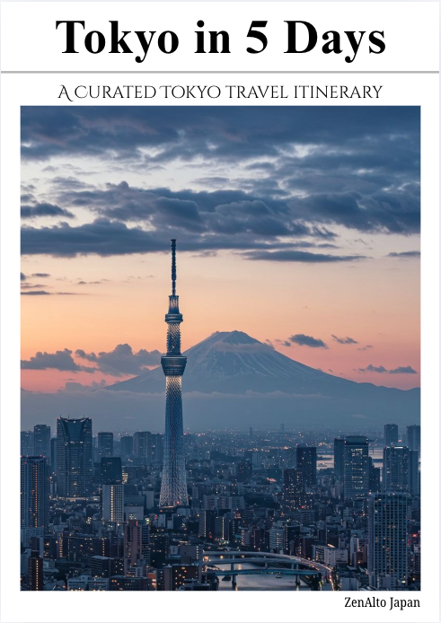 5 days Tokyo Travel Itinerary